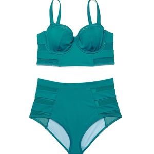 Adore me plus sized high-waisted bikini